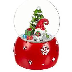 Evergreen Water with Icon, Christmas Tree Globe