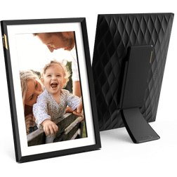 Nixplay W10P - Classic Black Photo Frame 4.4x10.6"