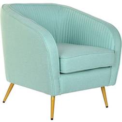 Dkd Home Decor Gylden Metal Lænestol