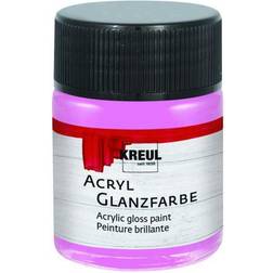 Kreul Acryl Glanzfarbe rose 50 ml