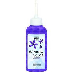 Kreul Window Color Glitzer-violett 80 ml
