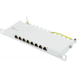 Good Connections GC N0123 Patchpanel 10'' 8-Port, Cat.6, 0,5 HE