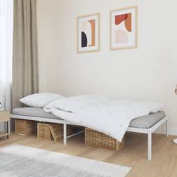 vidaXL 100x200 metal Sengeramme