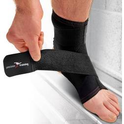 Precision Neoprene Ankle With Strap Support large