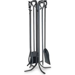 Pilgrim Forged Hearth Tool Set Matte Black Finish