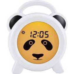 Alecto BC100PANDA pädagogischer Schlaftrainer, Nachtlicht und Wecker, Pandabär weiß Modell 10