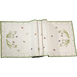 Villeroy & Boch Colourful Spring 49 x 143 cm Vit Bordsduk Vit