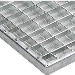 ACO Plastmo Vario Dørrist 75 x 50 cm Sølv