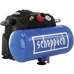 Scheppach Compressore 1.6Hp 6lt 8Barcon 5 Accessori E Tubo