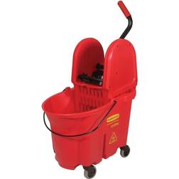 Rubbermaid FG757888 RED 35 qt WaveBrake Mop Bucket Combo