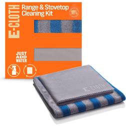 E-Cloth Range & Stovetop Cleaning Kit, Reusable Premium