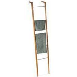 Relaxdays Portasciugamani a Scala 180 x 35 x 20 cm Naturale