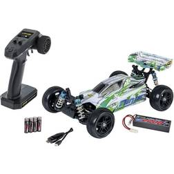 Carson 500404266 1:10 Ninja-Pro Sport X10 2,4 GHz 100% RTR Ferngesteuertes Auto, RC Buggy, inkl. Batterien und Fernsteuerung, ferngesteuertes Fahrzeug