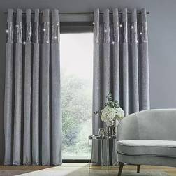 Catherine Lansfield Krossad Sammet Glamour Paljett 117 x 230 cm