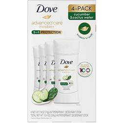 Dove Advanced Care Invisible+ Antiperspirant Deodorant Stick, Cucumber Cactus