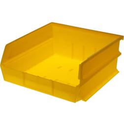 Triton Products Plastic Hopper Stacking Bin: Yellow Yellow, Polypropylene Part #3-235Y