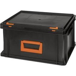 Alutec 139220110188 Bac en plastique Magnus PC 20 (l x H x P) 400 x 233 x 300 mm noir, orange 1 pc(s)