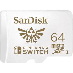 SanDisk Nintendo Switch microSDXC Class 10 UHS-I U3 100/60MB/s 64GB