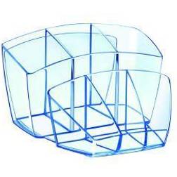 CEP Ice Blue Desk Tidy 580I Blue