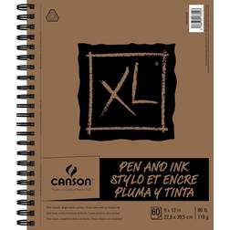 Canson C400100928 XL Series Pen & Ink White, 9-x-12-Inch