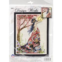 Design Works Queen of Silk Korsstygnsset 40 x 56 x 0,1 cm