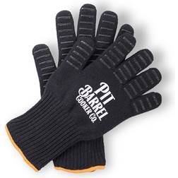 Barrel Grips Heat Grilling Gloves Pot Holder Black