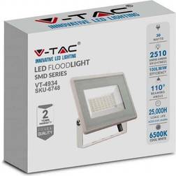 V-TAC Led Smd 30w Serie F 6400K IP65