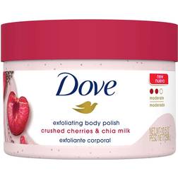 Dove Exfoliating Body Polish Crushed Cherries Chia Milk Skin Care Skin Formulated With ¼ Moisturizing