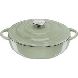 Tefal Enamelled Cast Iron Shallow Casserole Dish 28cm 3.8L with lid