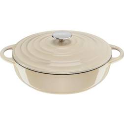 Tefal Enamelled Cast Iron Shallow Casserole Dish 28 cm 3.8 L