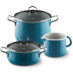 Riess Aquamarin Extra Strong Cooking Starter Cookware Set