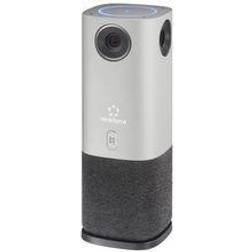 Renkforce RF-CC-800 Sistema di videoconferenza a 360 Full HD 1920 x 1080 Pixel Rilevamento a 360 4 telecamere grandangolari, Microfoni Voice Tracking