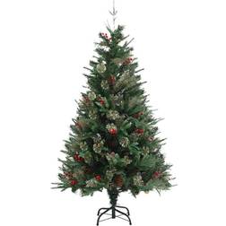 vidaXL Artificial Plastic Cones Christmas Tree 150cm