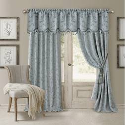 Elrene Home Fashions Mia Swirl52x84"