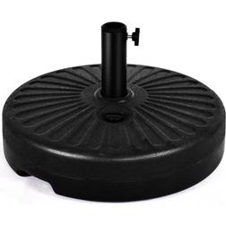 Costway 20'' Round 23L Water Filled Umbrella Base