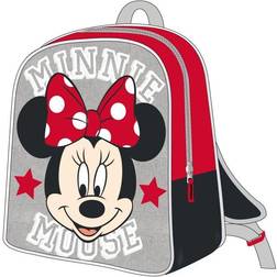 CERDÁ LIFE'S LITTLE MOMENTS Mädchen Kindergartenrucksack mit 3D Abbildung von Minnie Mouse-Vorschulranzen mit Einzeltasche für 3-6 Jährige Kinder Rucksack, Rot, Einheitsgröße