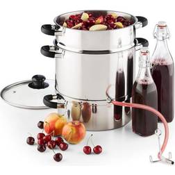 Klarstein Applebee Extracteur 1500w 8 Litres Inox