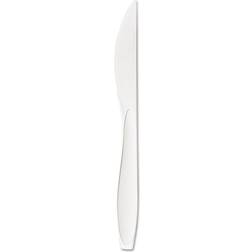 Solo Reliance Medium Heavy Weight Cutlery, Standard Size, Knife, White White