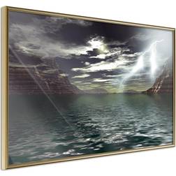 Artgeist Storm on the Lake 60 x 40 cm Plakat