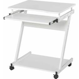 Homcom Rolling Basic Computer Writing Desk