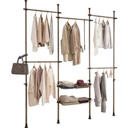 SoBuy KLS04-BR, Adjustable Organizer Wardrobe