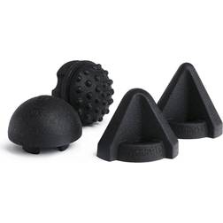 Blackroll Set per l'automassaggio Trigger Twister Nero