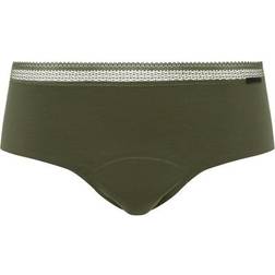 Chantelle Graphic Period Panty - Khaki