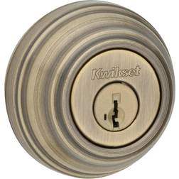 Kwikset Antique Single Cylinder Deadbolt Microban Antimicrobial