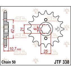 JT SPROCKET C/S 16T