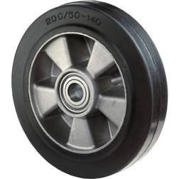 BS Rollen Gummirad 180mm B80.180 Naben-L 60mm Rad-B.50mm D.180mm