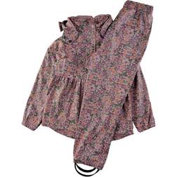 byLindgren Gunhild PU Set w/Rainpants - Shady Rose Liberty Flower AOP