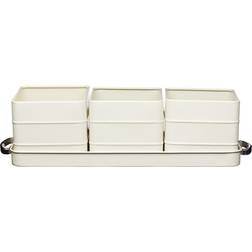KitchenCraft Nostalgia krydderurteholder Cream Krukke