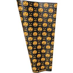 Horror-Shop Halloween Kürbis Geschenkpapier 76 x 243cm