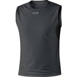 Gore Windstopper Base Layer Sleeveless Shirt Men - Black